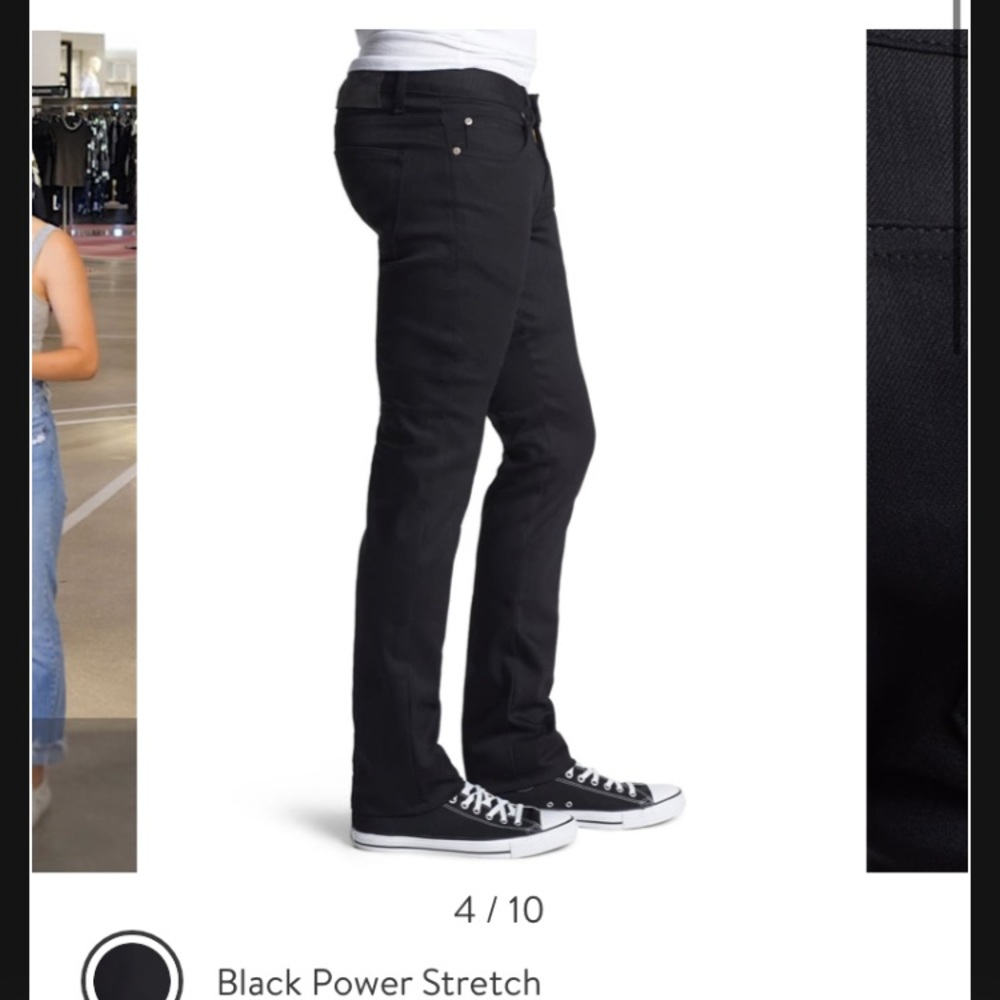 Naked & Famous Skinny Guy Skinny Fit Jeans - Picture 5 of 7